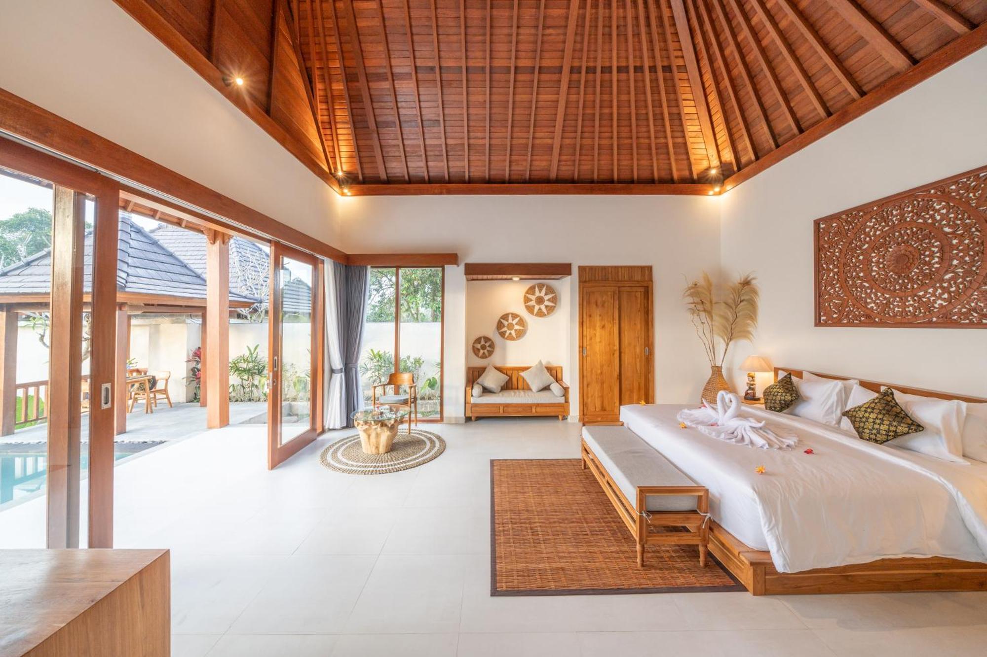 Dewi Kunti Villa テガララン エクステリア 写真